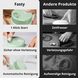 Fasty - Elektrischer 4 in 1 Gemüseschneider für massive Zeitersparnis