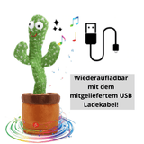 Trendschublade Carlos - Intelligenter Kaktus, der Dein Kind auf spielerische Art und Weise vom weinen ablenkt!